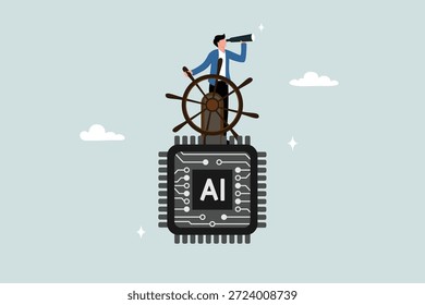 El futuro de la IA (Inteligencia Artificial), Dirección del control o la innovación, gobernanza del uso de la información de IA, control de los chips de IA por parte de los empresarios en la dirección correcta.