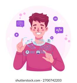 Future AI and Human Connection Society Interacting with Intelligent Technology