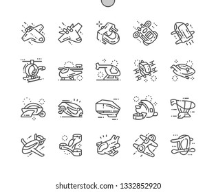 Future air technology Well-crafted Pixel Perfect Vector Thin Line Icons 30 2x Grid for Web Graphics and Apps. Simple Minimal Pictogram