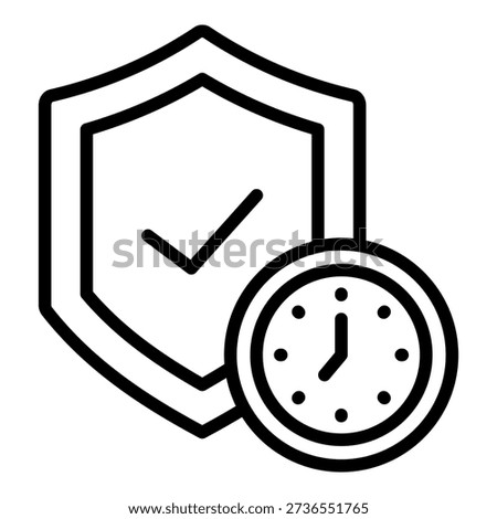 Future Assurance Icon Element For Design