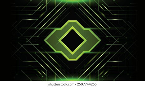 Future Background with Polygon Symmetry Style with Modern Gradient with Cyber Style.