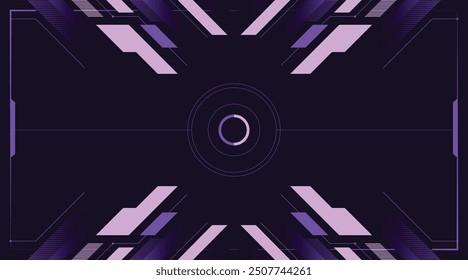 Future Background with Polygon Symmetry Style with Modern Gradient with Cyber Style.