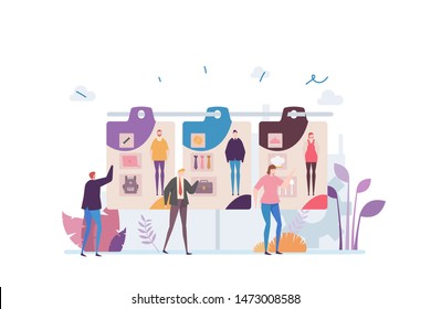 Future Career Choice Vector Illustration Concept Stock Vector (Royalty ...