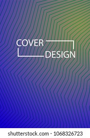 Future Cover Design Simple Halftone Gradients Background. Future Cover Template. Vector Geometric Patterns. A4 size.
Brochures, Flyers, Presentations, Leaflet, Magazine, Annual Report