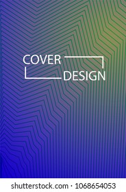 Future Cover Design Simple Halftone Gradients Background. Future Cover Template. Vector Geometric Patterns. A4 size.
Brochures, Flyers, Presentations, Leaflet, Magazine, Annual Report