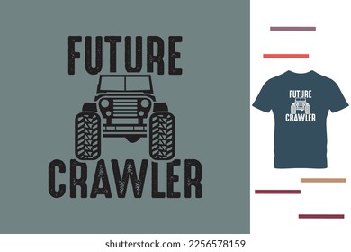 Future crawler t shirt design