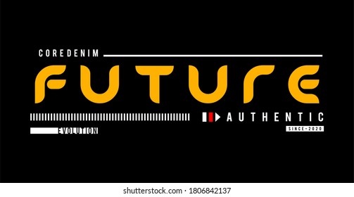 future design typography for print t shirt