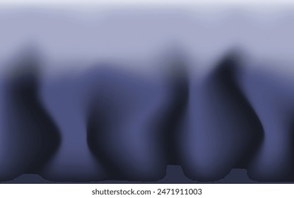 Future Dusk Curtain drape Silk Gradient Background design. Srtistic Wave Swirl Twirl backdrop. Concept for Technology, Future, Music in 90s style. Vector art.	