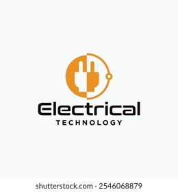 Futuro conceito de design de vetor de logotipo de carregamento de veículo elétrico, símbolo de logotipo de carregamento elétrico