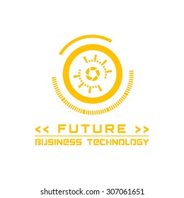 future element icons, business logo, vector technology