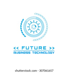 future element icons, business logo, vector technology