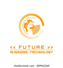 future element icons, business logo, vector technology