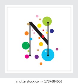 Future font creative modern alphabet fonts. Typography colorful bold witn color dot regular. vector illustrator