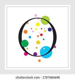 Future font creative modern alphabet fonts. Typography colorful bold witn color dot regular. vector illustrator
