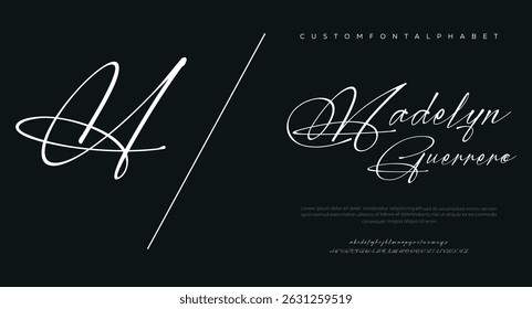 Future font creative modern alphabet fonts. Typography bold regular. vector illustrator	