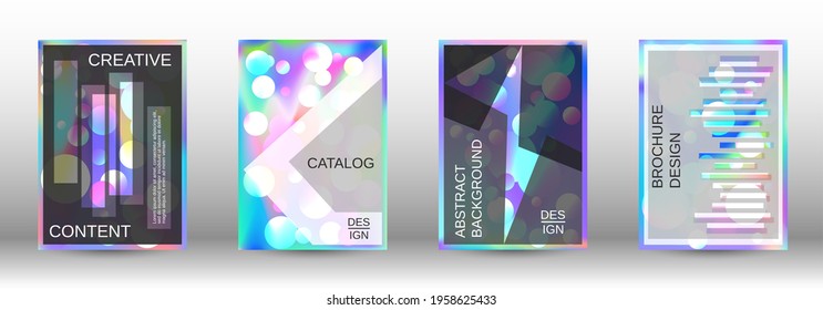 Future futuristic template with abstract balls for design.
