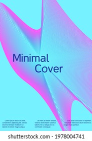 Future futuristic template with abstract current forms for banner design, poster, booklet, report, journal.
