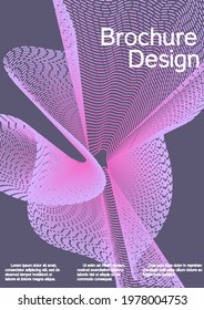 Future futuristic template with abstract current forms for banner design, poster, booklet, report, journal.