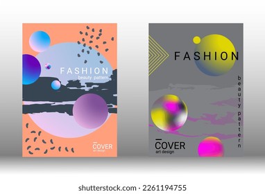 Future futuristic template with abstract forms for banner design, poster, booklet, report, journal.