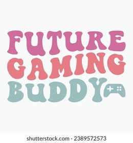 Future Gaming Buddy Retro T Shirt