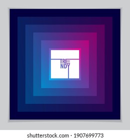 Plantilla de diseño geométrico futuro. Vector geométrico abstracto. Diseño de carátulas, carteles, volantes y banners. 