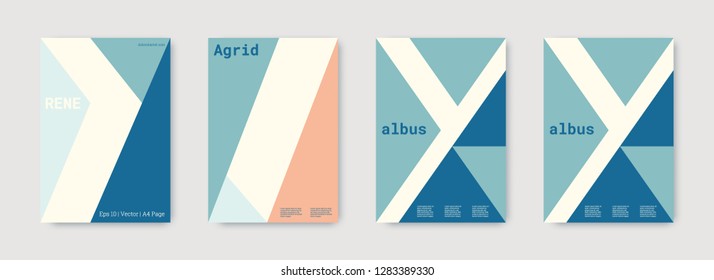 Future geometric template. Blue, pink, indigo, white, bright colorful set graphic design covers. Cool geometric shape compositions. Future geometric template. Trendy backgrounds. Futuristic pattern.