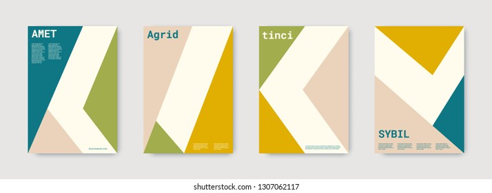 Future geometric template. Blue, pink, gold, white, bright colorful set graphic design covers. Cool geometric shape compositions.  Future geometric template. Trendy backgrounds. Futuristic pattern.
