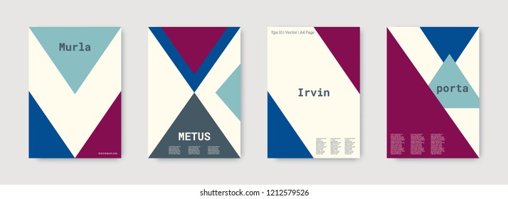 Future geometric template. Blue, violet, purple, white, bright colorful set graphic design covers. Cool geometric shape compositions. Future geometric template. Trendy backgrounds. Futuristic pattern.