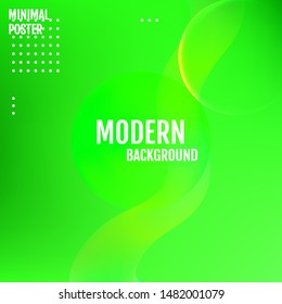 Future Green geometric patterns. Green Template for the design of a website landing page or background.