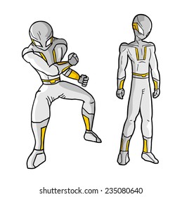 Future hero vector