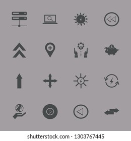 future icon set with solar energy, find concept and dollar piggy bank vector illustration