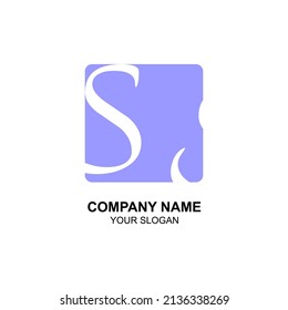 Future logo innovative concept for fintech and digital finance industry