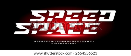 Future Modern Alphabet, Bold Italic Extreme Sport Race Logo Font, Cut Digital Typeface Sci-fi Space Type, Dynamic Cinematic Headline Typography, Creative Futuristic Typographic Design Vector Typeset
