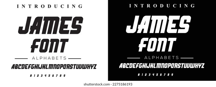 Future modern alphabet font. Typography urban style fonts for sport, technology, digital, movie logo design