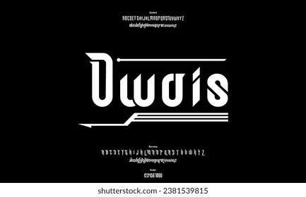 Future modern alphabet font. Typography urban style fonts for sport, technology, digital, movie logo design