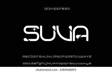 Future modern alphabet font. Typography urban style fonts for sport, technology, digital, movie logo design