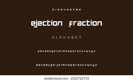 Future modern alphabet font. Typography urban style fonts for sport, technology, digital, movie logo design