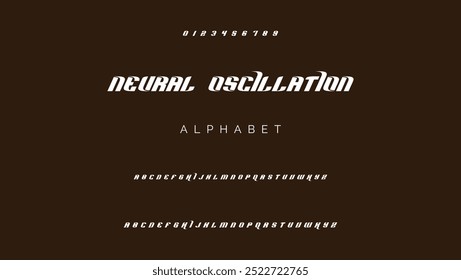 Future modern alphabet font. Typography urban style fonts for sport, technology, digital, movie logo design