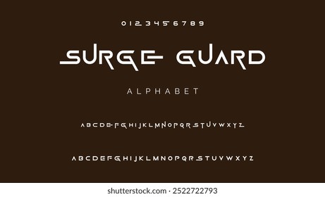 Future modern alphabet font. Typography urban style fonts for sport, technology, digital, movie logo design