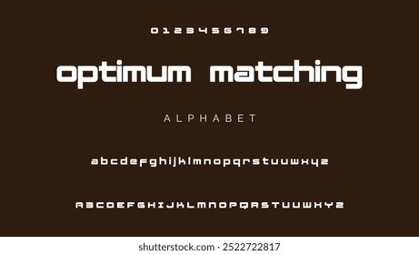Future modern alphabet font. Typography urban style fonts for sport, technology, digital, movie logo design