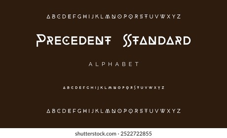 Futura fuente de alfabeto moderno. Tipografía Fuentes de estilo urbano para el deporte, tecnología, digital, diseño de logotipo de película