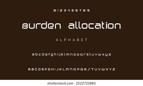 Future modern alphabet font. Typography urban style fonts for sport, technology, digital, movie logo design