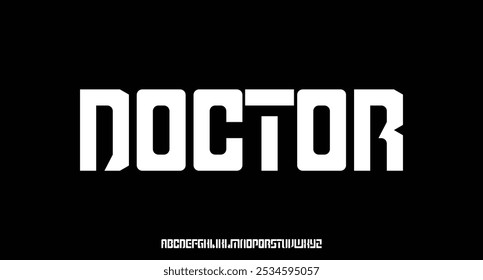 Future modern alphabet font. Typography urban style fonts for sport, technology, digital, movie logo design

