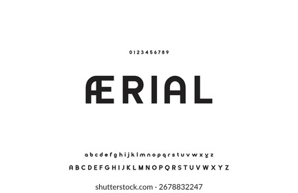 Zukünftige Schriftart für modernes Alphabet. Typografie urbane Schriftarten für Sport, Technologie, Digital, Film Logo Design
