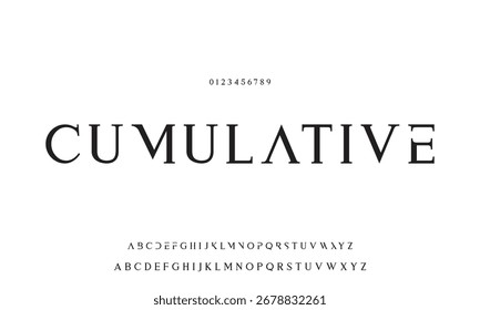 Zukünftige Schriftart für modernes Alphabet. Typografie urbane Schriftarten für Sport, Technologie, Digital, Film Logo Design