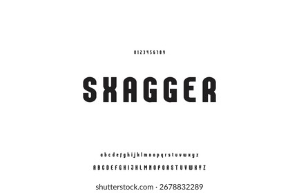 Future modern alphabet font. Typography urban style fonts for sport, technology, digital, movie logo design