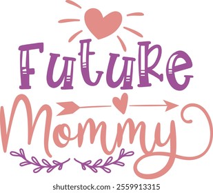 Future mommy Goog Pregnancy typography tshirt design