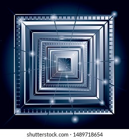 Future network, internet, technology image.