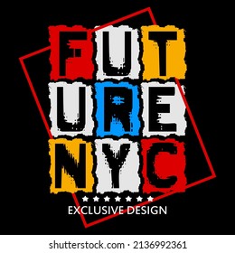 future new york slogan typography graphic for print,t shirt design,vector illustration