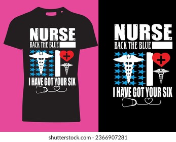 Future nurse t-shirt design, Nurse in progress please wait t-shirt design vector